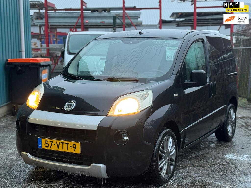 Fiat Fiorino 1.3 MJ SX AUT,Lm,Navi,Airco, Stof, Gebruikt, Zwart, 4 cilinders