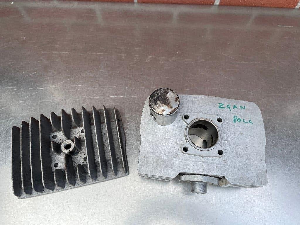 sachs 80 cc cilinder compleet zgan hercules, Ophalen of Verzenden, Zo goed als nieuw, Cilinder, Overige merken