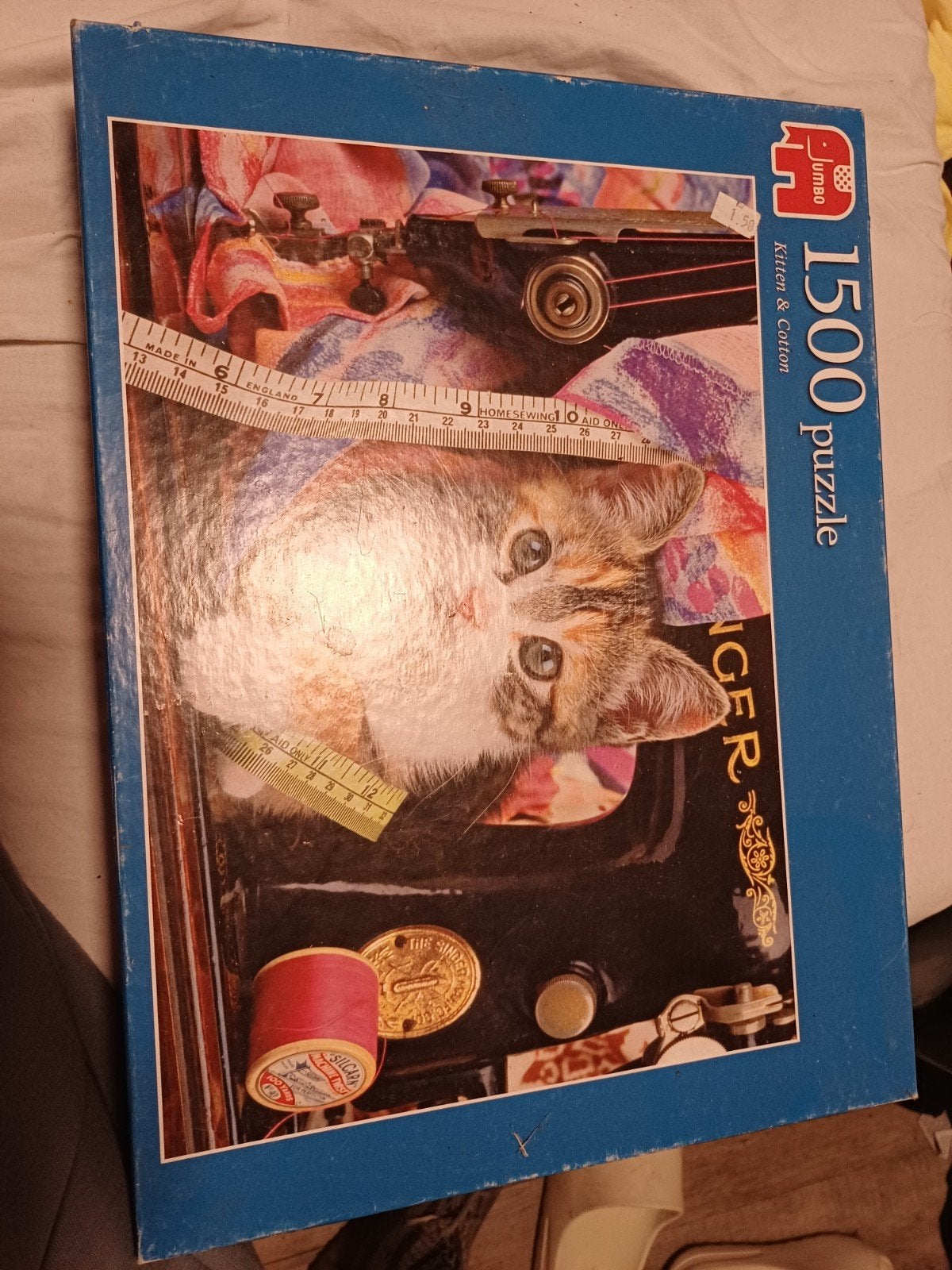 puzzel van een kat 1500 puzzel, Kinderen en Baby's, Ophalen, Meer dan 50 stukjes, Nieuw