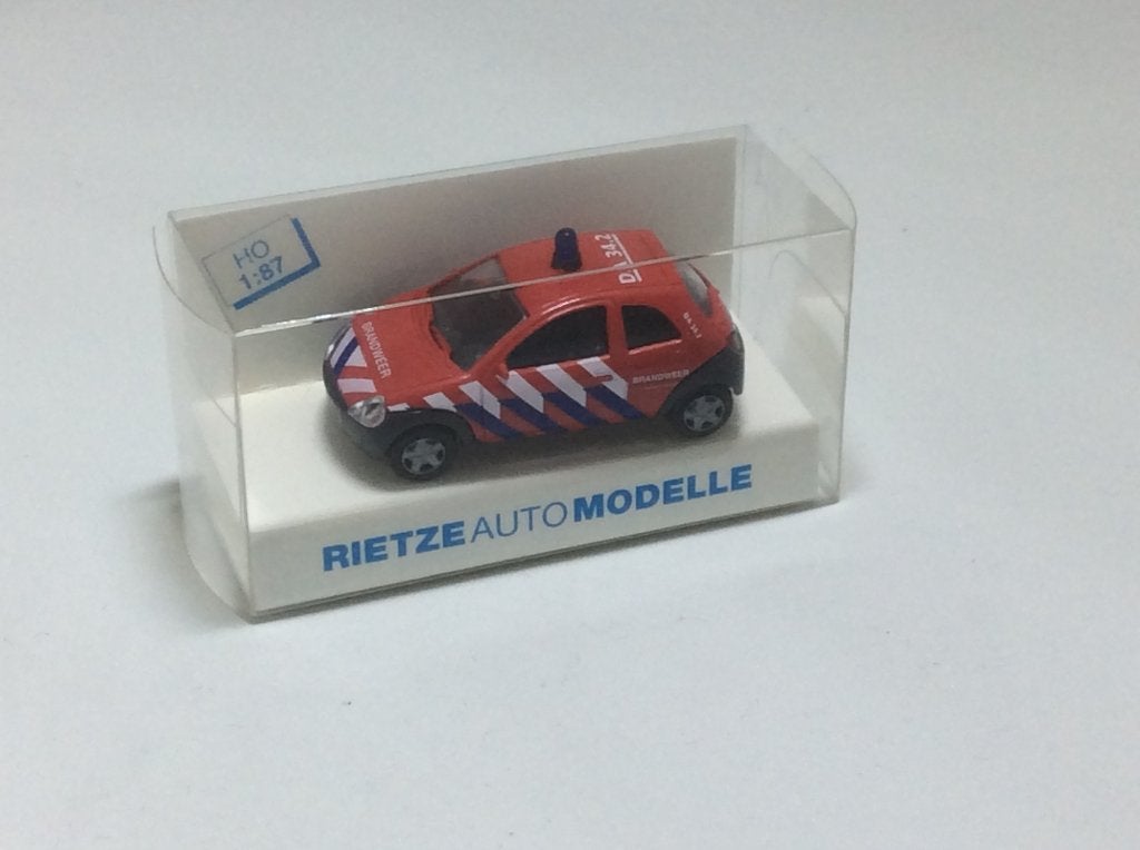 Rietze Brandweer 21 R.dam Rijnmond oost. Ford Ka., Ophalen of Verzenden, Nieuw, Auto, Rietze