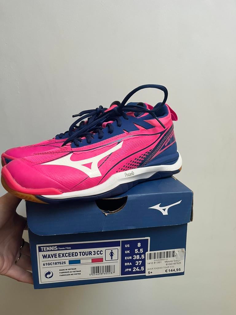 Prachtige nieuwe Mizuno tennis schoenen/Mizuno sneakers!, Ophalen of Verzenden, Zo goed als nieuw, Overige merken