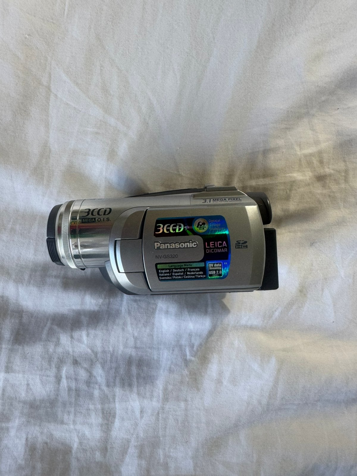 Panasonic camcorder, Ophalen of Verzenden, Zo goed als nieuw, Batterij