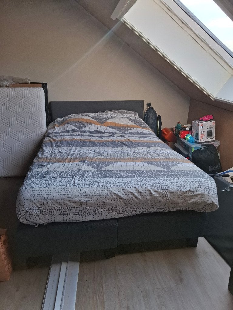 Wehkamp boxspring 200x140 cm, Ophalen, Gebruikt, Tweepersoons, 140 cm