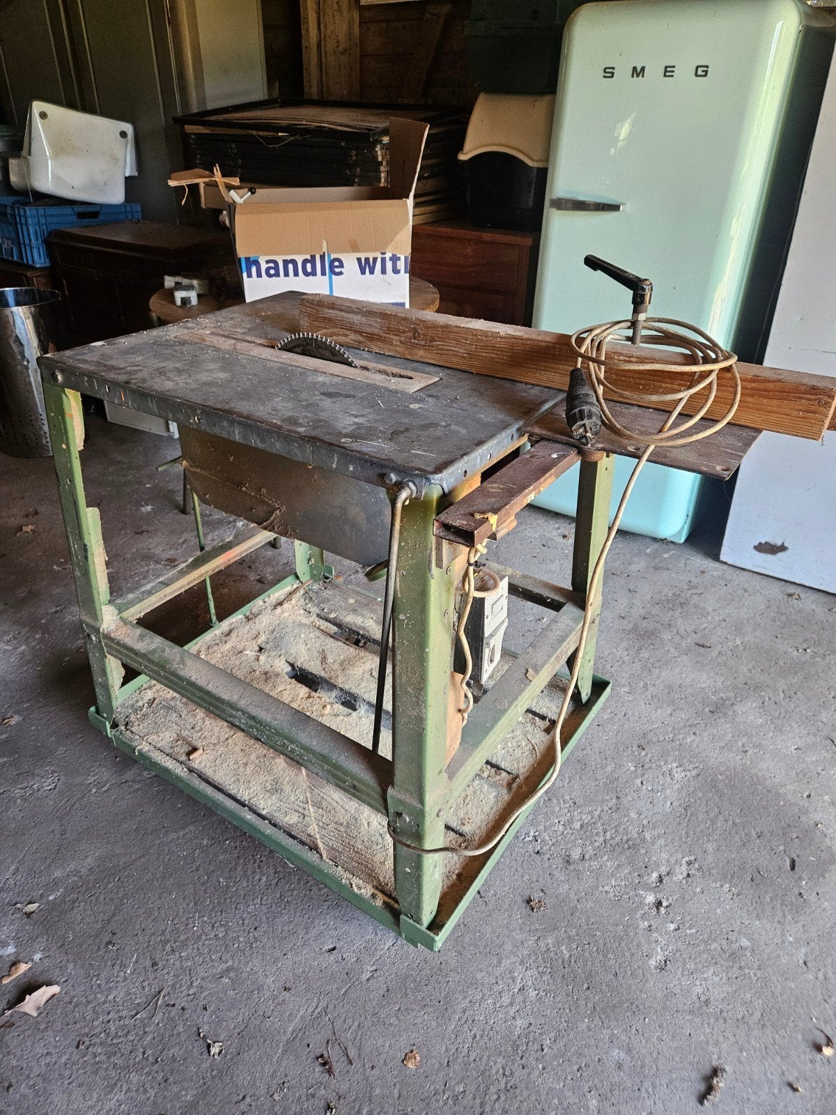 Robuuste cirkelzaag, zaagtafel Elektra Beckum, Doe-het-zelf en Verbouw, Gereedschap | Zaagmachines, Elektra Beckum, Gebruikt, Cirkelzaag