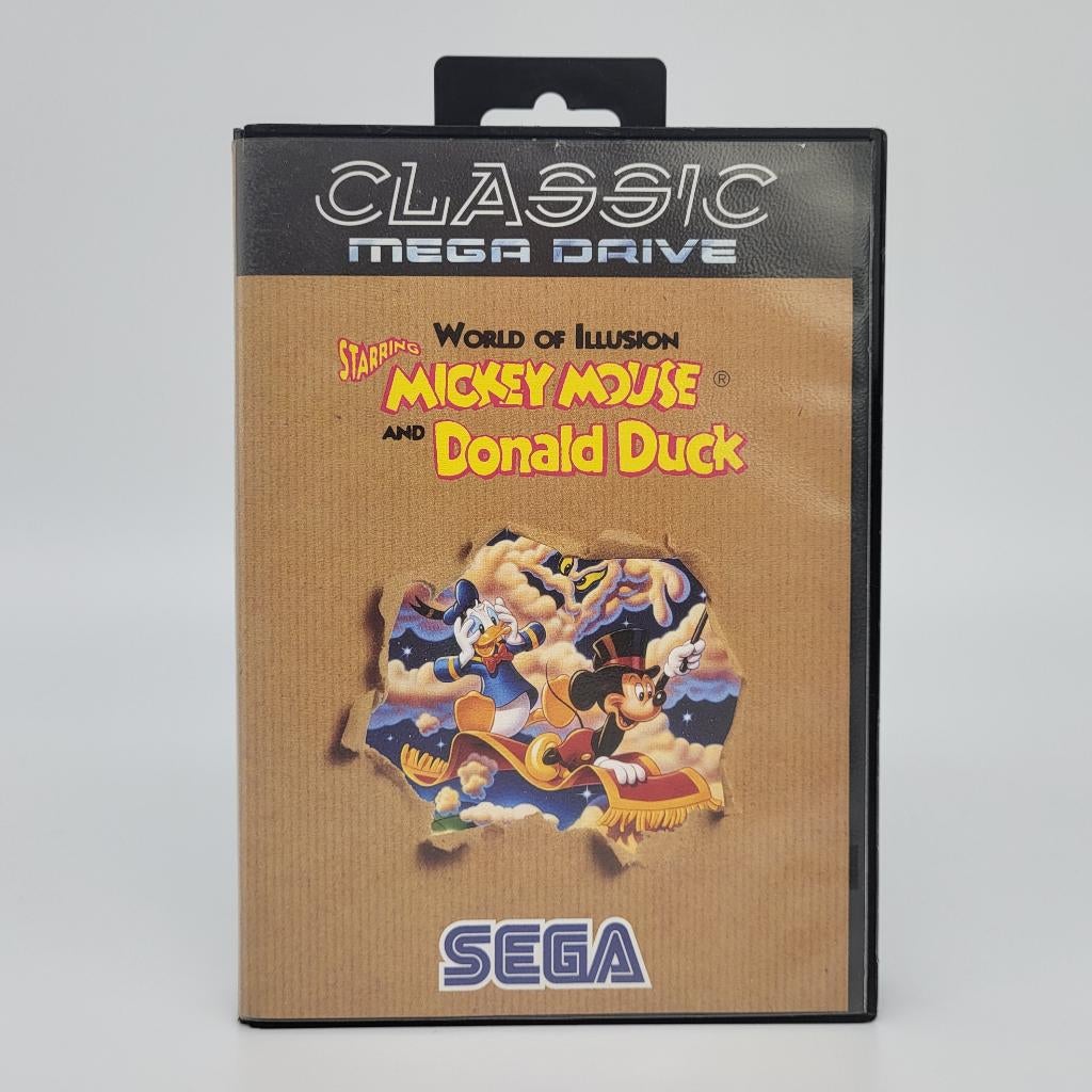 World of Illusion - SEGA Mega Drive Classic - CiB, Spelcomputers en Games, Games | Sega, Gebruikt, Mega Drive, Avontuur en Actie