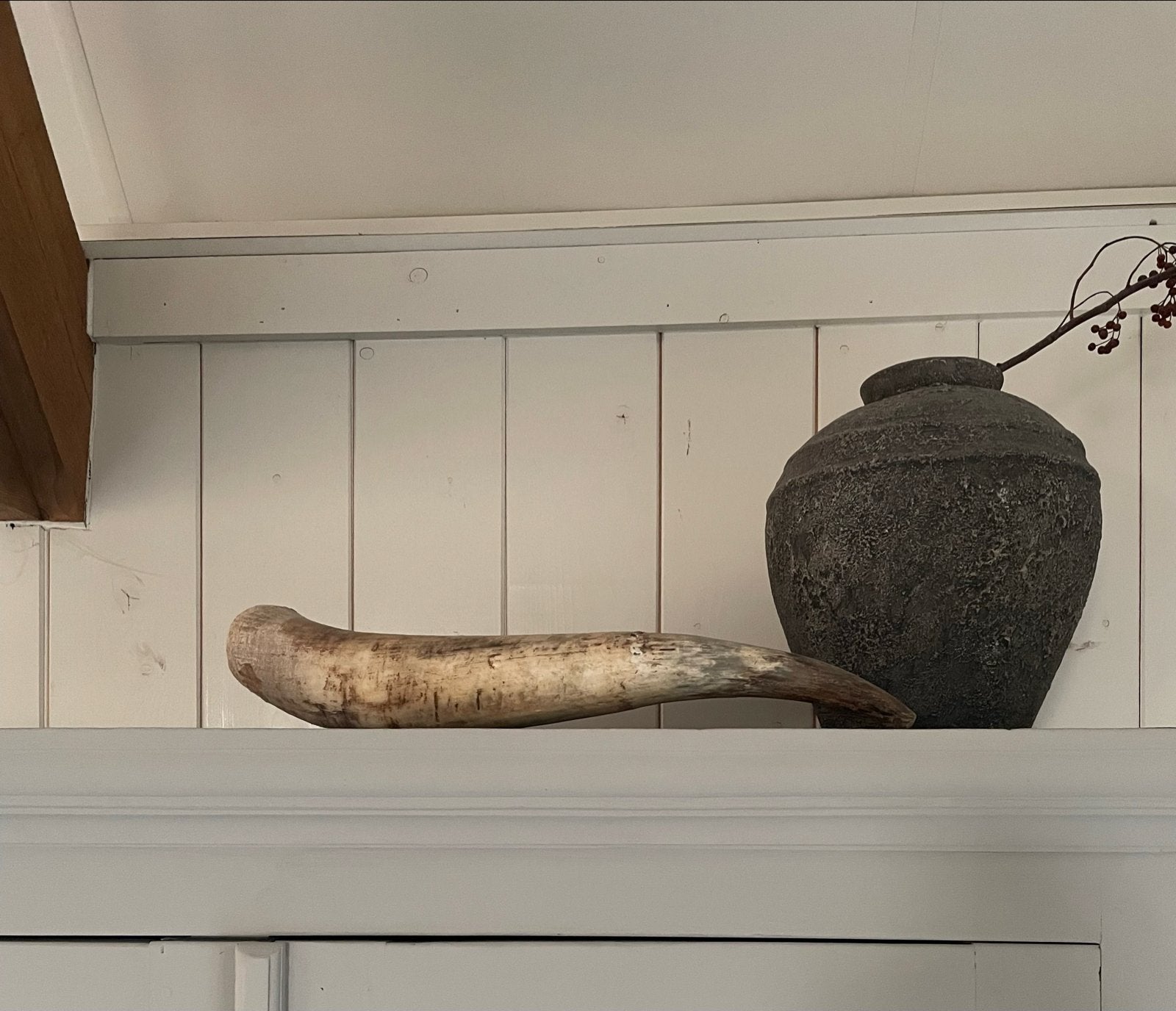Decoratieve Koeienhoorn - Rustiek & Uniek (60 cm), Ophalen of Verzenden