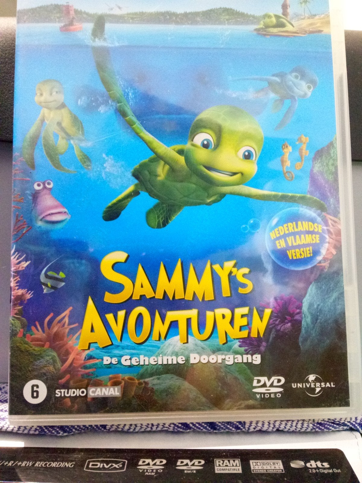 Sammy's Avonturen: De Geheime Doorgang DVD, Gebruikt, Animatie, Vanaf 6 jaar, Film