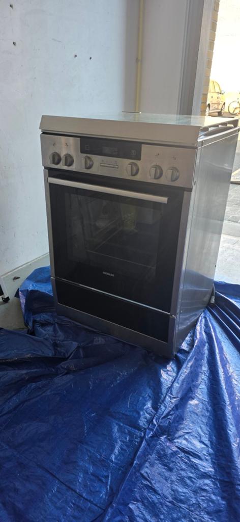 Siemens HX74W535N Vrijstaand Gasfornuis met Oven, Gebruikt, 60 cm of meer, Energieklasse A of zuiniger, Gas