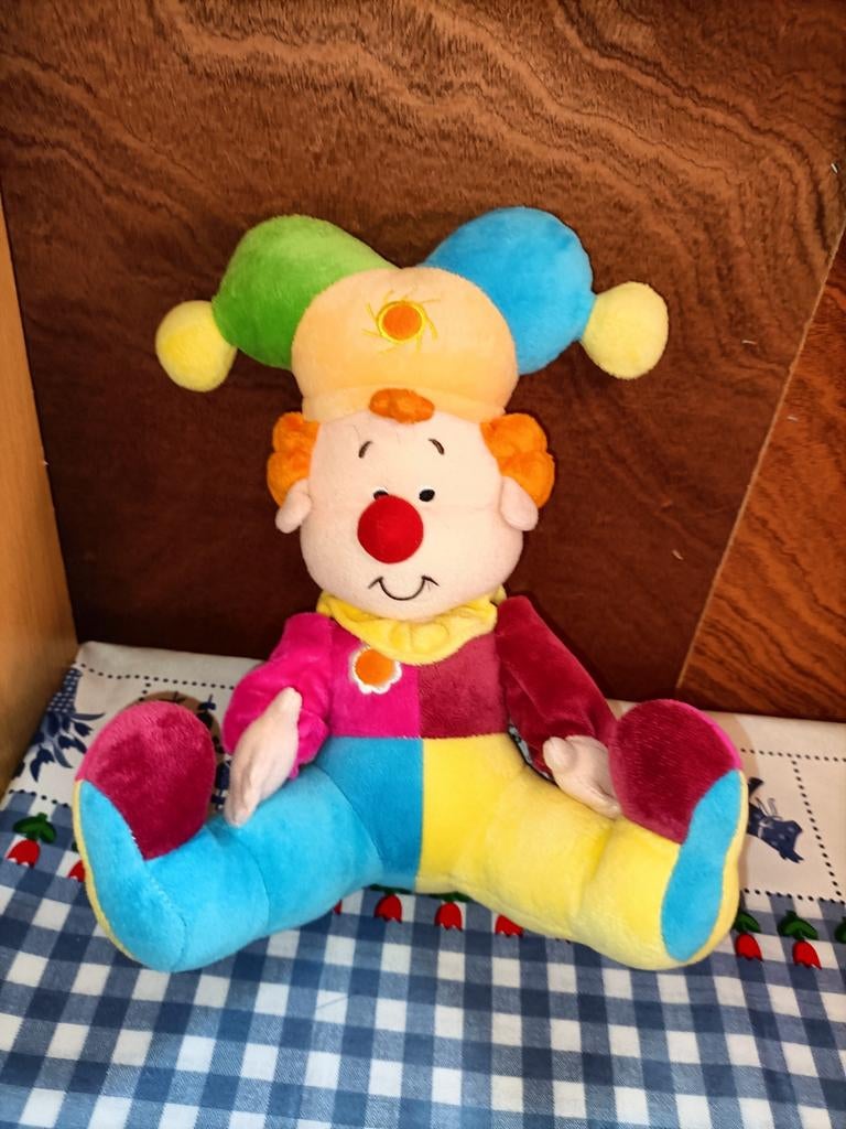 Studio 100 kabouter Clown Kabouter Plop Plopsaland, Kinderen en Baby's, Speelgoed | Knuffels en Pluche, Ophalen of Verzenden, Zo goed als nieuw