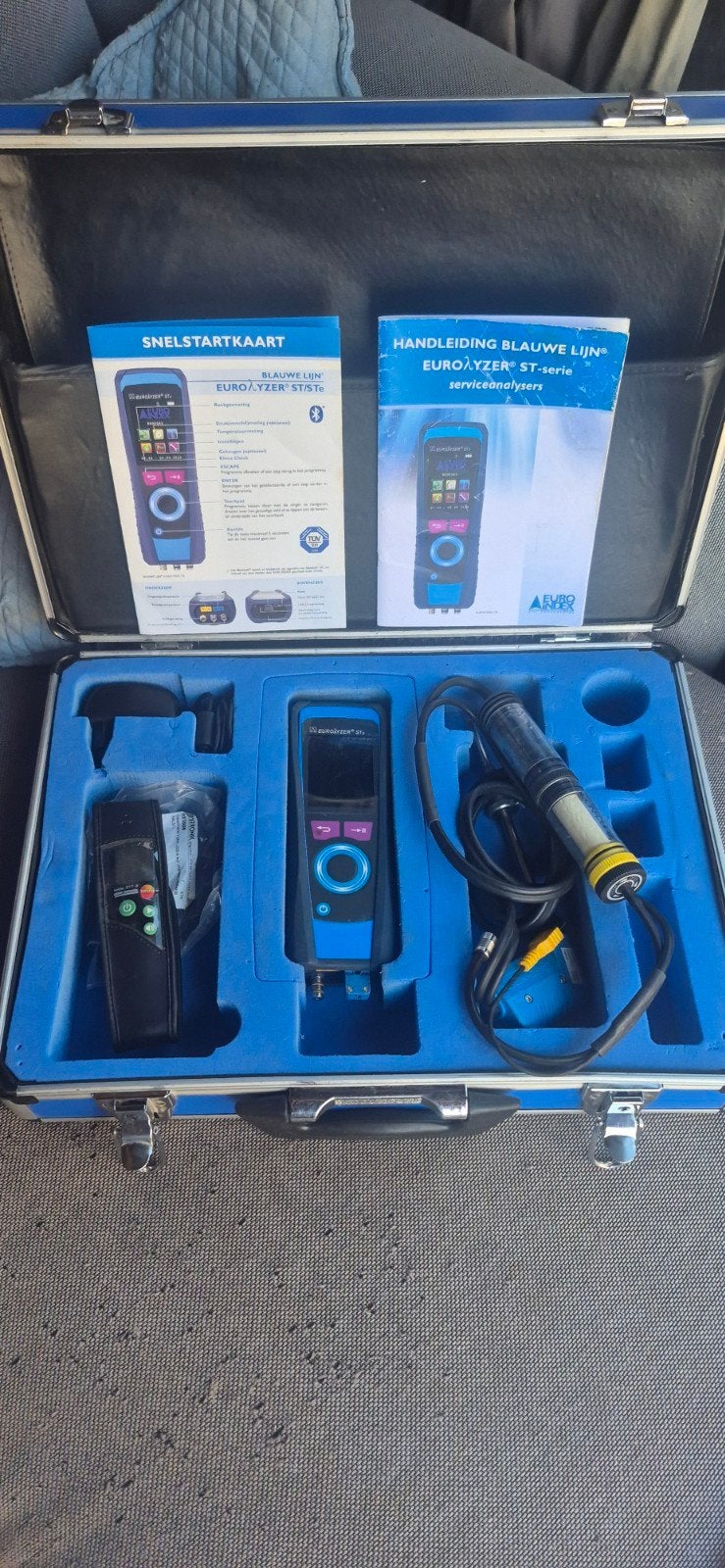 Eurolyser Ste met kalibratie en Testo CO meter, Ophalen of Verzenden