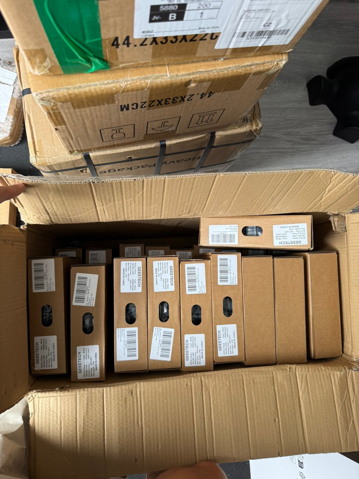 PETG Black & White 1kg Inc. Spool 9.99€, Ophalen of Verzenden, Zo goed als nieuw