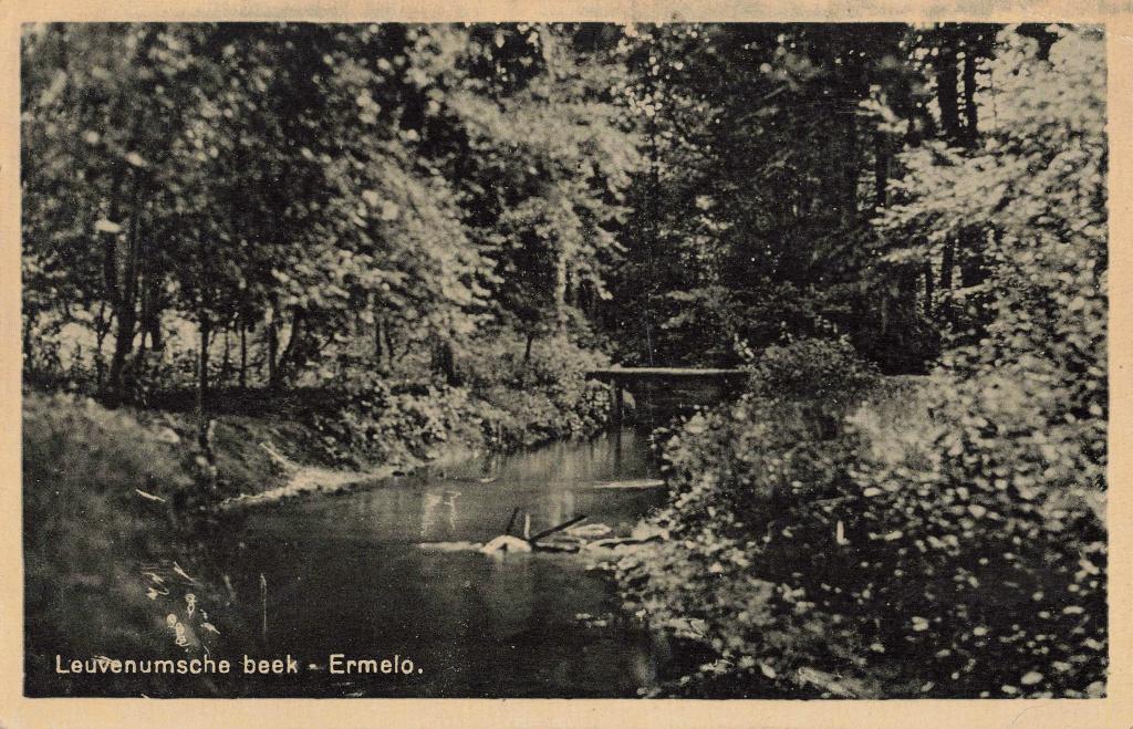 Ermelo Leuvenumsche beek OM335, Verzamelen, Ophalen, 1920 tot 1940, Gelopen, Gelderland