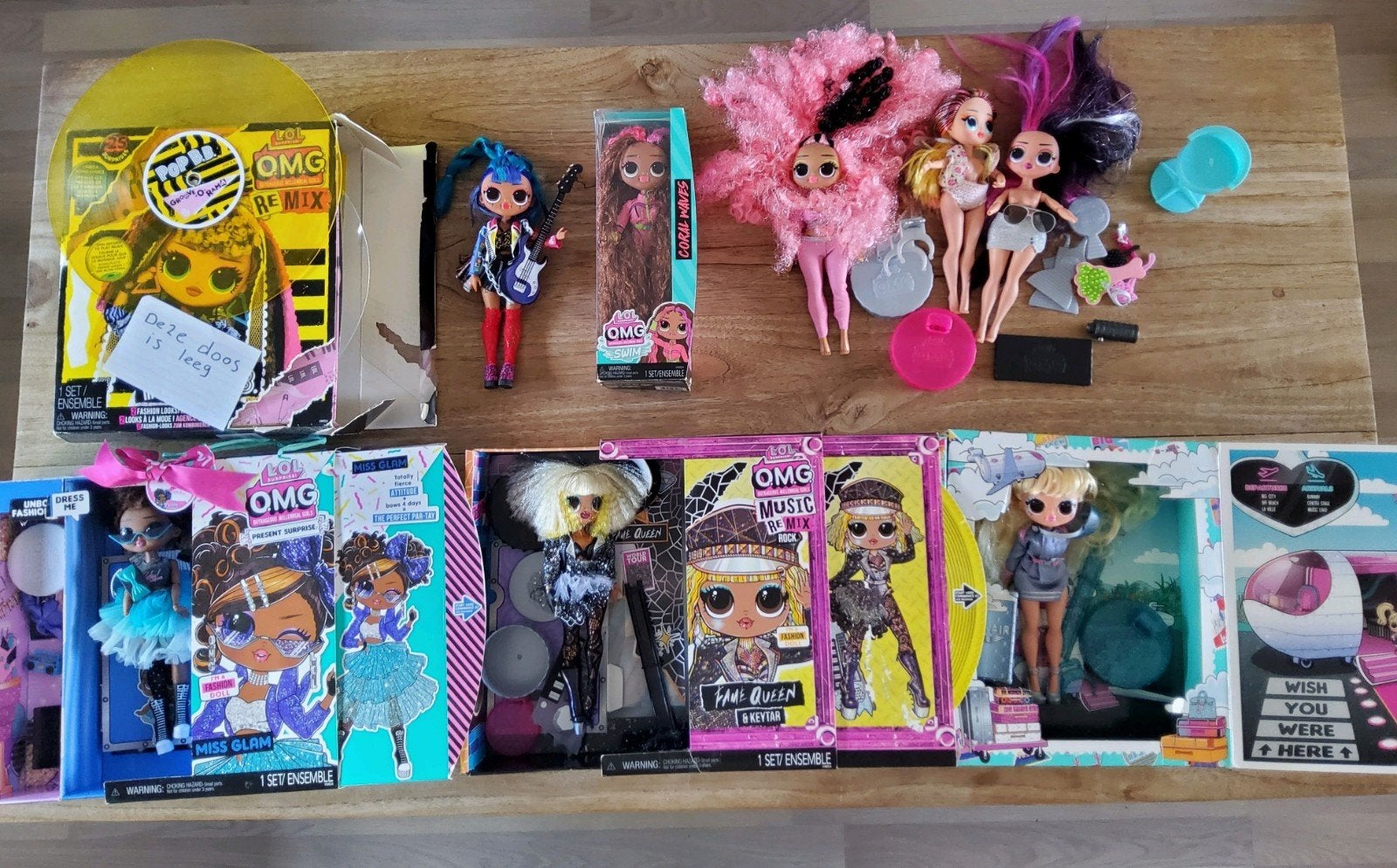 Grote collectie L.O.L. Surprise! O.M.G. poppen, Verzamelen, Ophalen of Verzenden, Gebruikt, Fashion Doll
