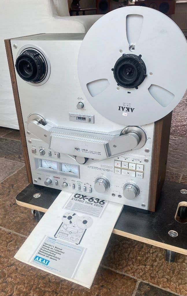Akai tape recorder, Ophalen, Bandrecorder