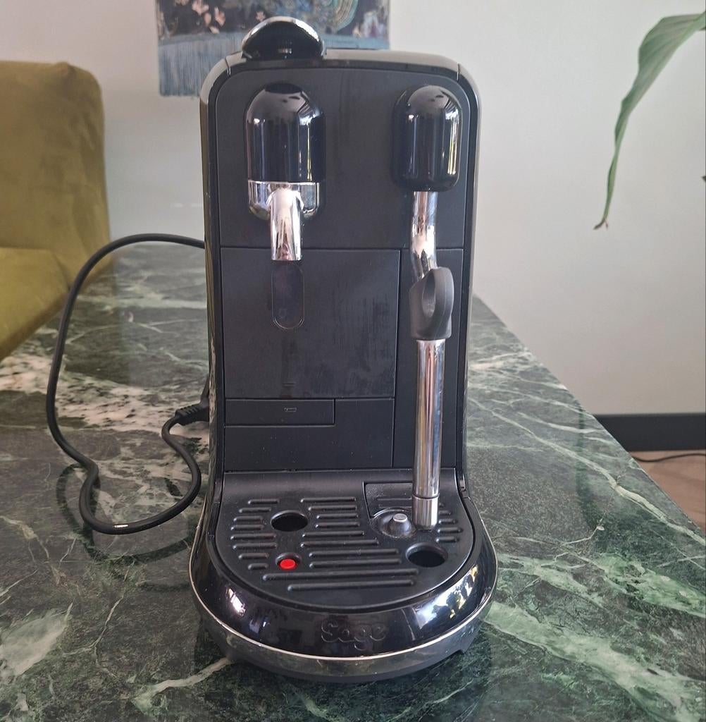 Nespresso Sage Barista koffiezetapparaat met melkopschuimer, Ophalen, Koffiepads en cups, Koffiemachine, Zo goed als nieuw
