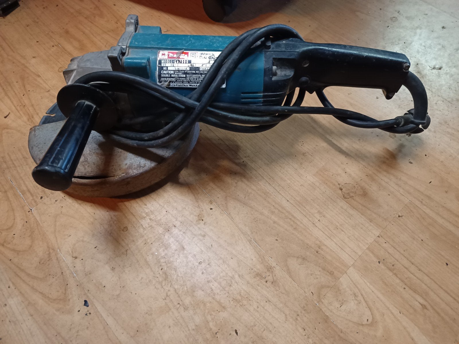 Zware model slijptol - Werkt goed Makita, Ophalen, Gebruikt, 1000 watt of meer, Haakse handslijpmachine