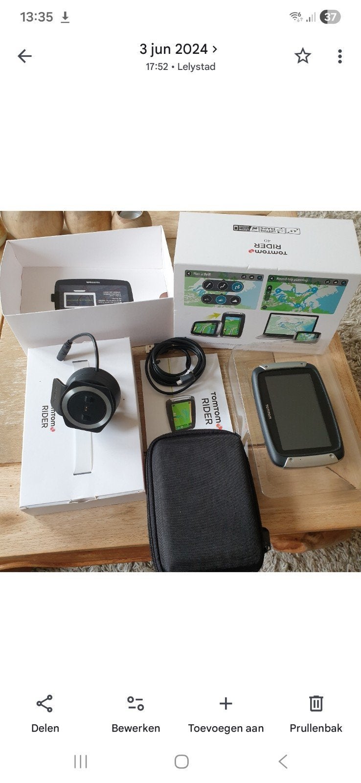 TomTom Rider 40 Motorfiets Navigatiesysteem, Ophalen
