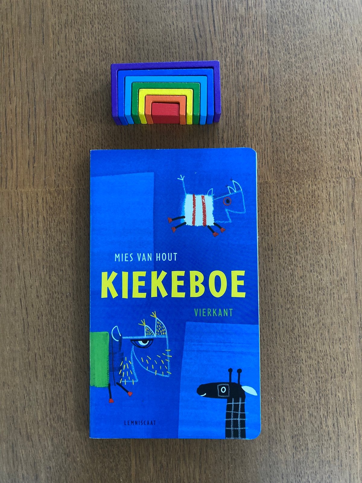 Mies van Hout KIEKEBOE Vierkant, Boeken, Ophalen of Verzenden, Gelezen