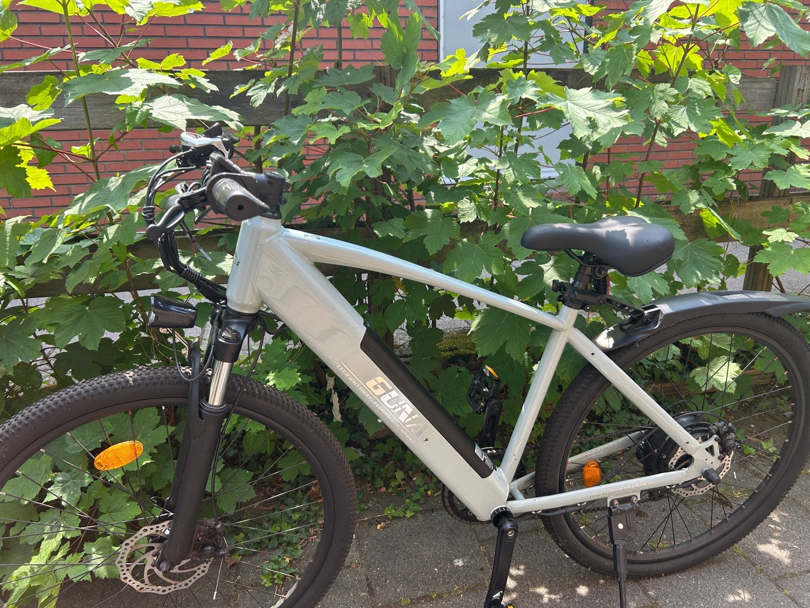 GUNAI GN27 E-Bike 27.5 Inch met 48V 10.4AH Accu, Zo goed als nieuw, 51 tot 55 cm, 50 km per accu of meer, Ophalen