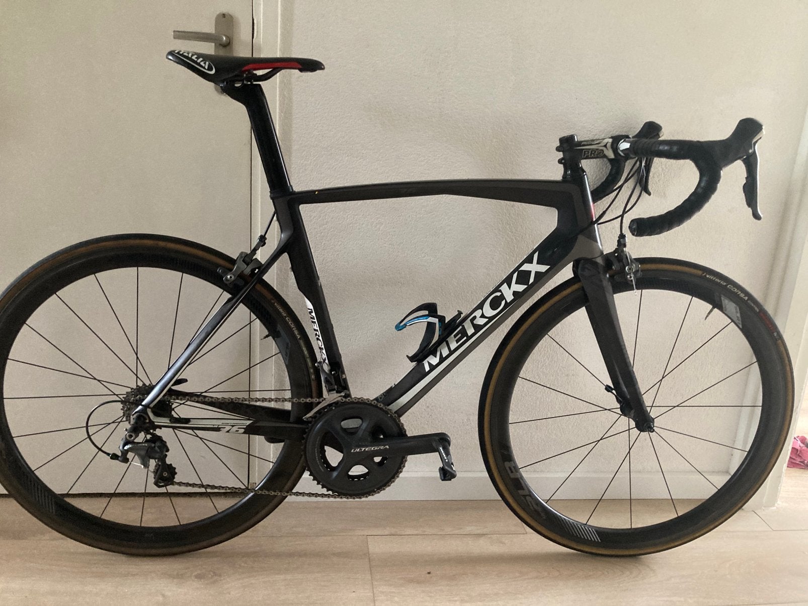 Merckx san remo 76 maat 56, Gebruikt, Carbon, Meer dan 20 versnellingen, 53 tot 57 cm
