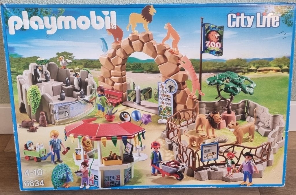 PLAYMOBIL Grote Zoo - 6634, Kinderen en Baby's, Speelgoed | Playmobil, Ophalen, Complete set, Overige typen, Zo goed als nieuw