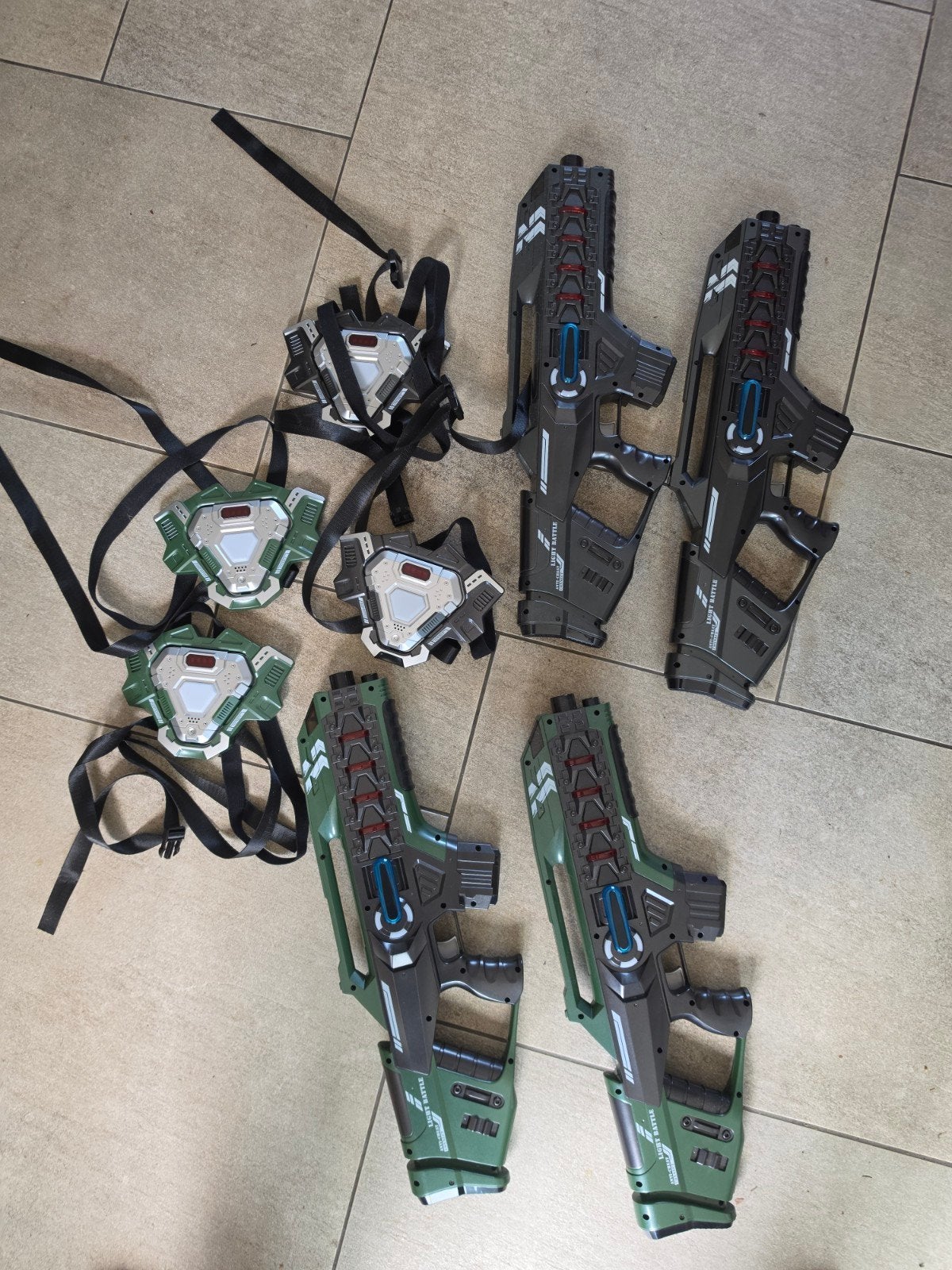 Light Battle Connect Lasergame Set - 4 spelers, Ophalen
