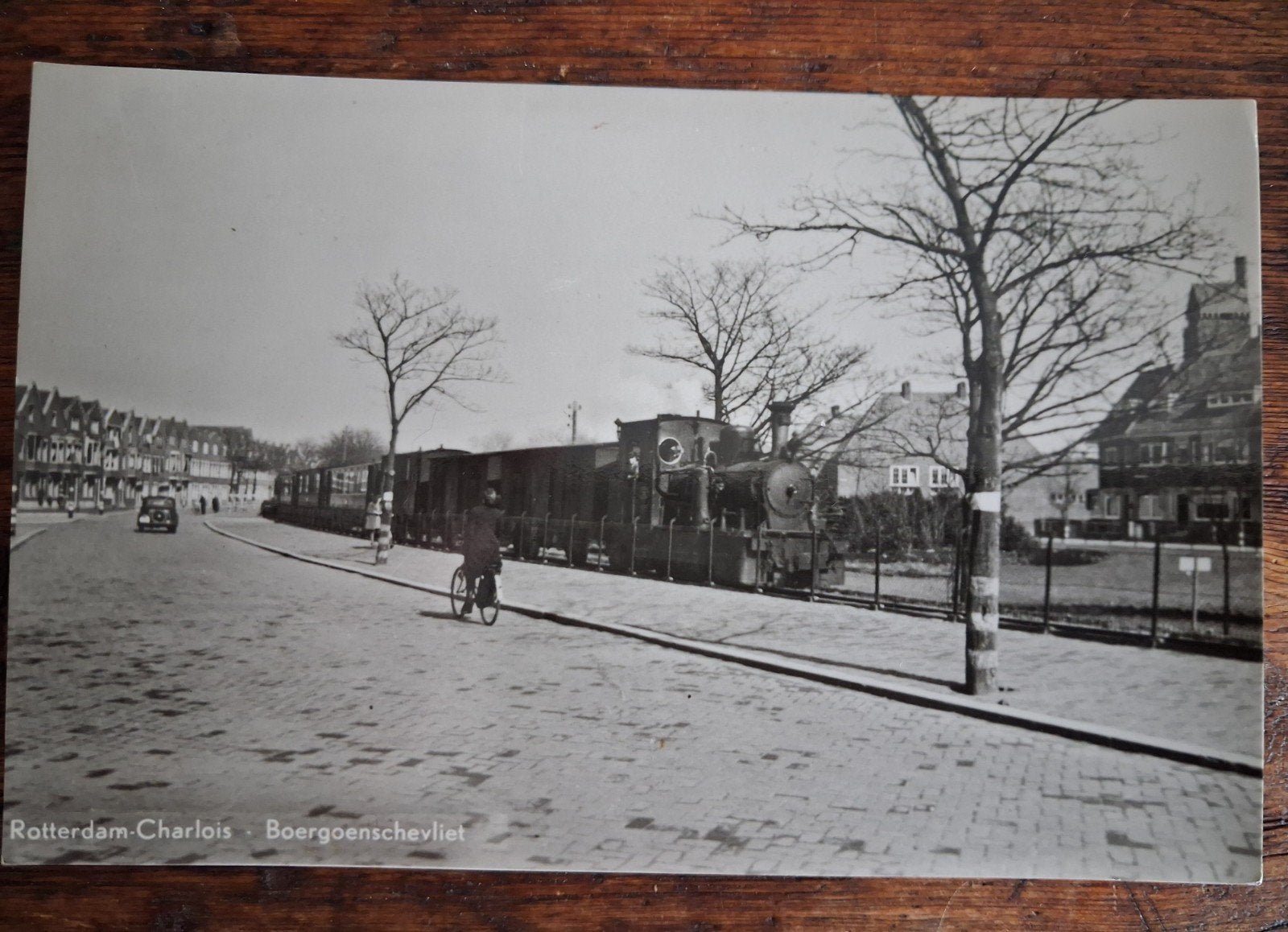 RTM tram Rotterdam Charlois Boergoenschevliet, Ophalen of Verzenden, Voor 1920, Voertuig