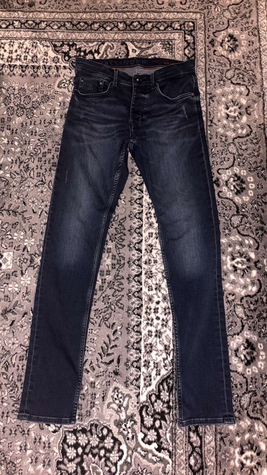 Hallinger Heaton Sweat Regular Jeans, Kleding | Heren, Ophalen of Verzenden, Zo goed als nieuw, Blauw, W32 (confectie 46) of kleiner
