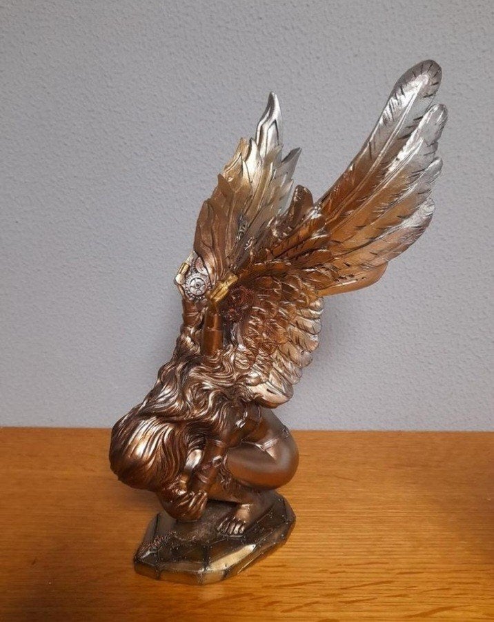 steampunk engel, Verzamelen, Beelden en Beeldjes, Ophalen, Zo goed als nieuw, Dier