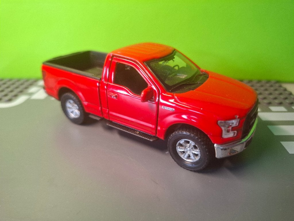 Welly - 2015 Ford F-150 Pickup [rood] 1/43, Ophalen of Verzenden, Gebruikt, Auto, Overige merken