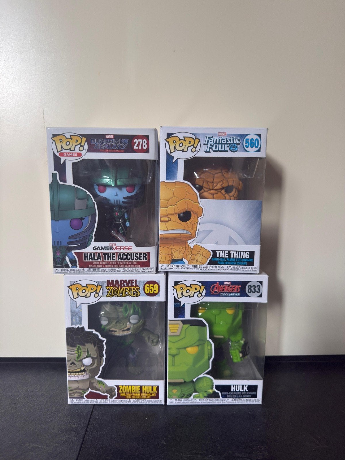funko poppen, Ophalen