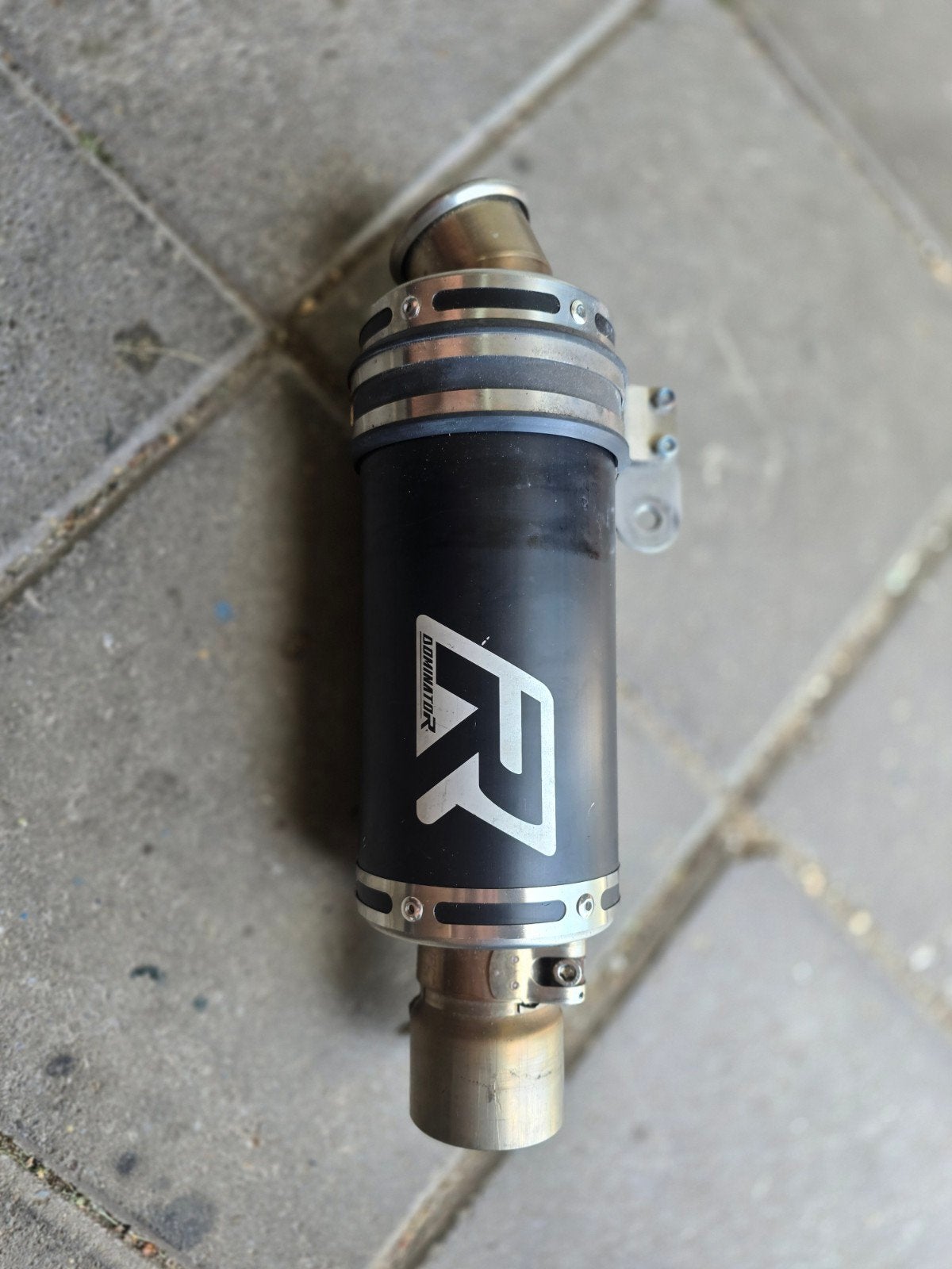 Dominator uitlaatdemper Suzuki Bandit 1250 (55/60mm), Motoren, Ophalen of Verzenden, Gebruikt