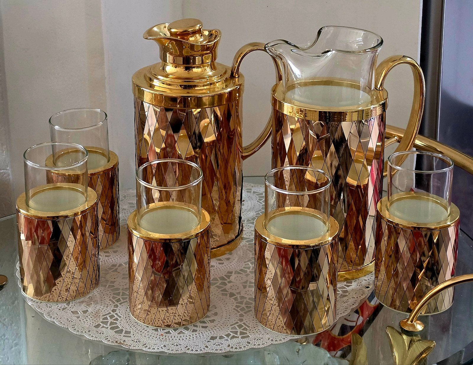 Turnwald collectie bladgoud set, Ophalen of Verzenden, Zo goed als nieuw, Porselein, Kop en/of schotel