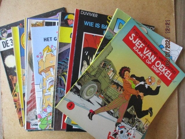 adv4969 diverse stripboeken 5, Eén stripboek, Ophalen, Gelezen