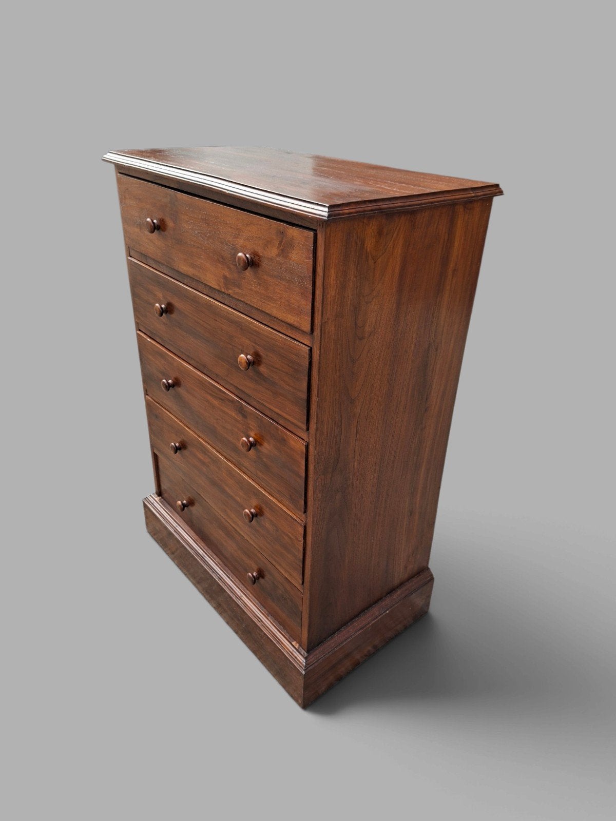 Oude Engelse commode  ladenkast, apothekerskast, archiefkast, Ophalen of Verzenden, 25 tot 50 cm, Minder dan 100 cm
