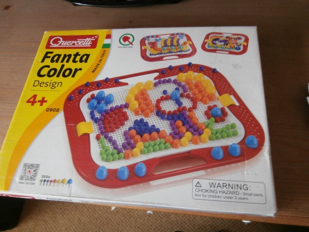 Fanta Color Quercetti kralen bouwen tekenen knutselen kraal, Ophalen of Verzenden, Zo goed als nieuw, Jongen of Meisje