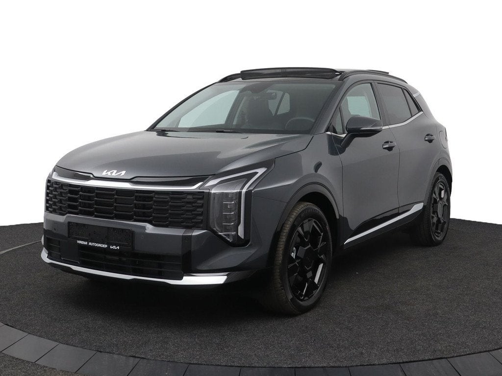 Kia Sportage 1.6 T-GDi Plug-in Hybrid DynamicPlusLine - €5, Auto's, Kia, 12 maanden, Zwart, 4 cilinders, Leder en Stof