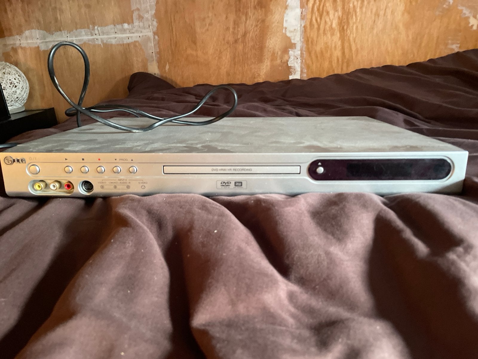 LG DVD-recorder - Zilverkleurig, Audio, Tv en Foto, Ophalen of Verzenden, Gebruikt, Dvd-recorder, LG