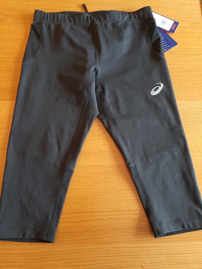 nieuwe Asics driekwart hardloopbroek/kneetight maat M, Ophalen, Maat 48/50 (M), Zwart, Nieuw