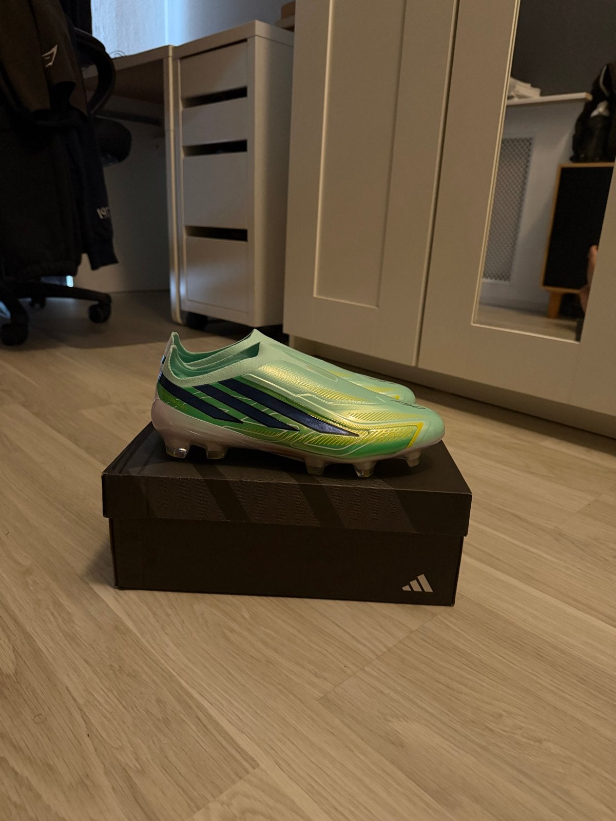 Adidas F50 Hyperfast Elite Voetbalschoenen Groen, Ophalen of Verzenden, Nieuw, Schoenen