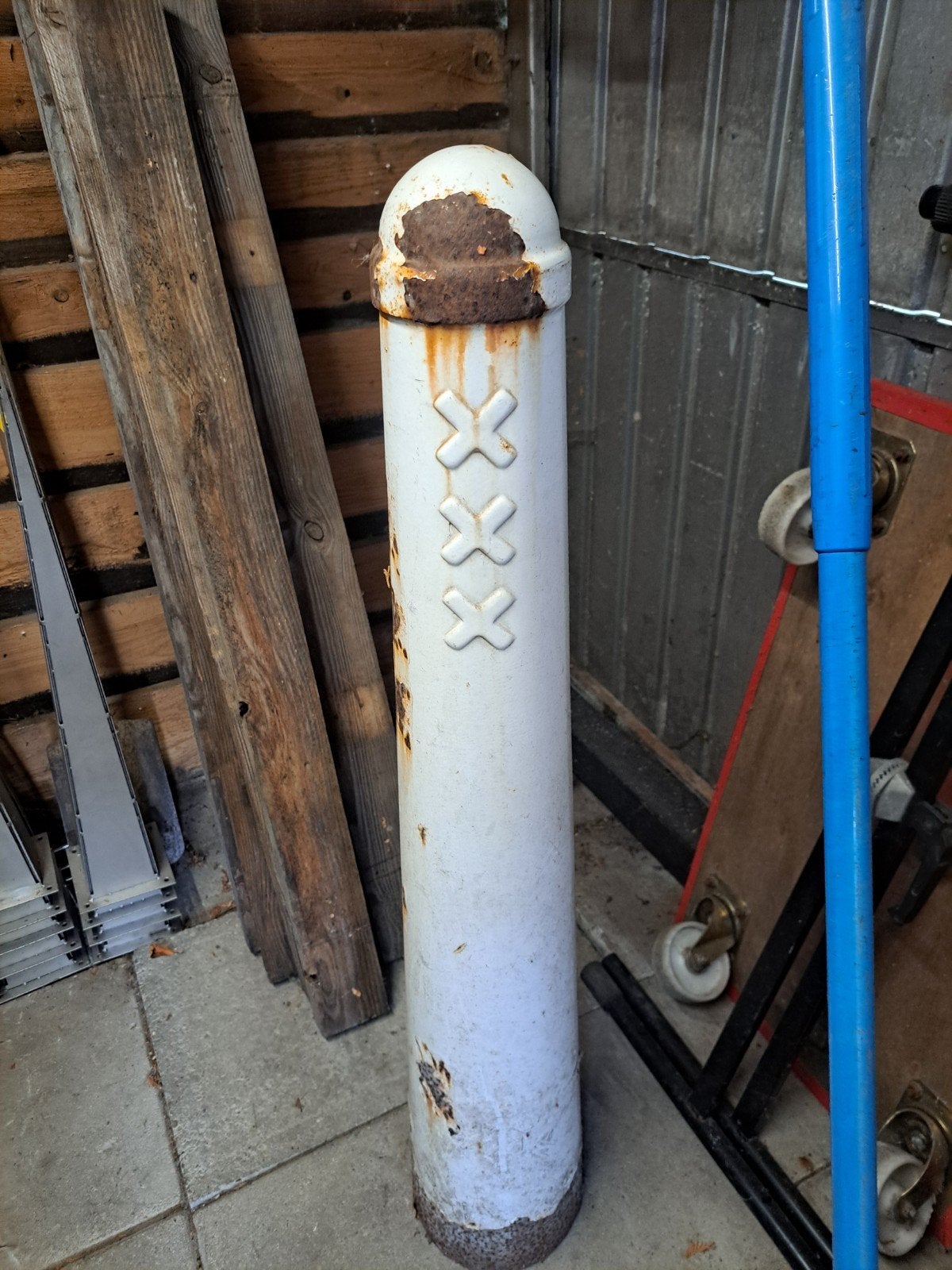 Amsterdamse paal - Amsterdammertje, Ophalen of Verzenden, Gebruikt