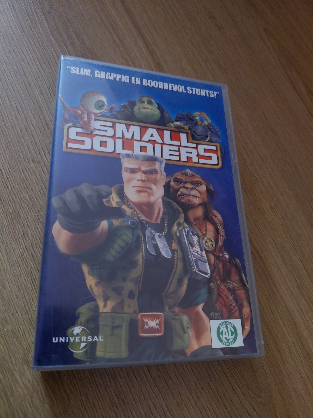Small Soldiers videoband., Cd's en Dvd's, Gebruikt, Alle leeftijden, Ophalen of Verzenden, Actie en Avontuur