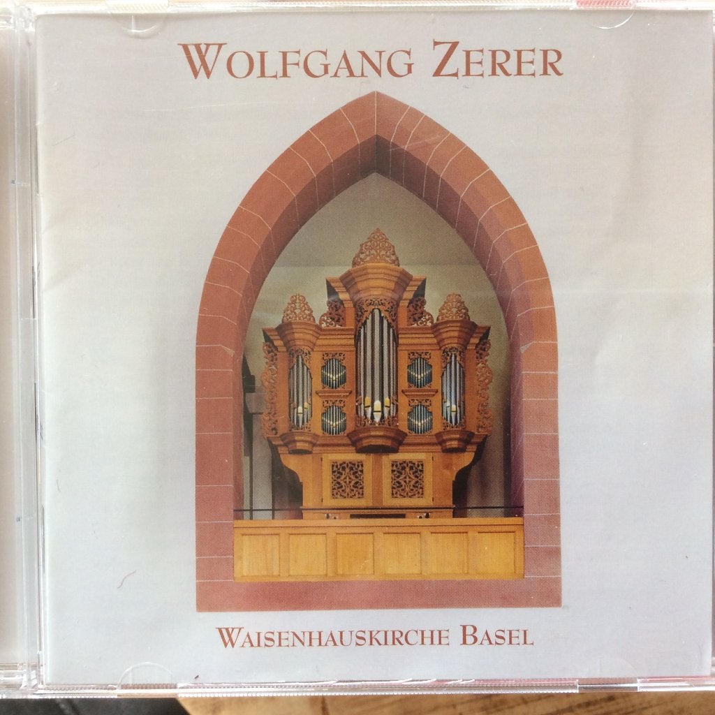 Orgel - Wolfgang Zerer, Edskes orgel Waisenhauskirche Basel, Soloconcert, Ophalen of Verzenden, Zo goed als nieuw, Barok