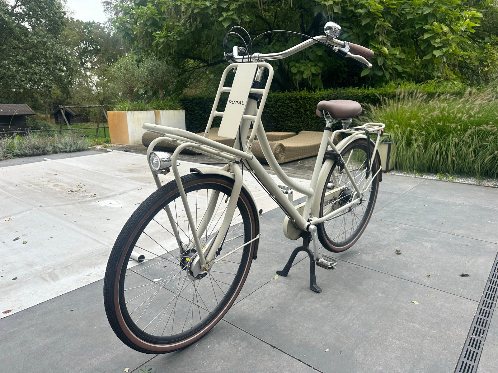 Popal Damesfiets - Framemaat 53 - Beige, Gebruikt, Versnellingen, 50 tot 53 cm, Ophalen