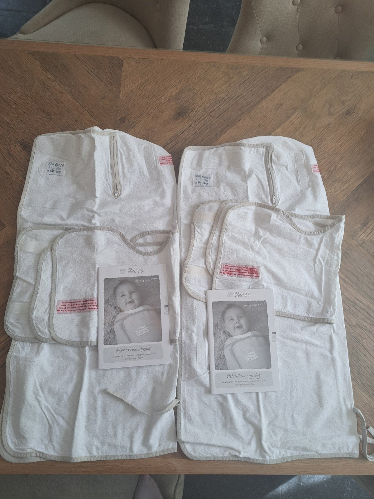 2x  Pacco inbakerdoeken v.a. 6kg., Ophalen of Verzenden