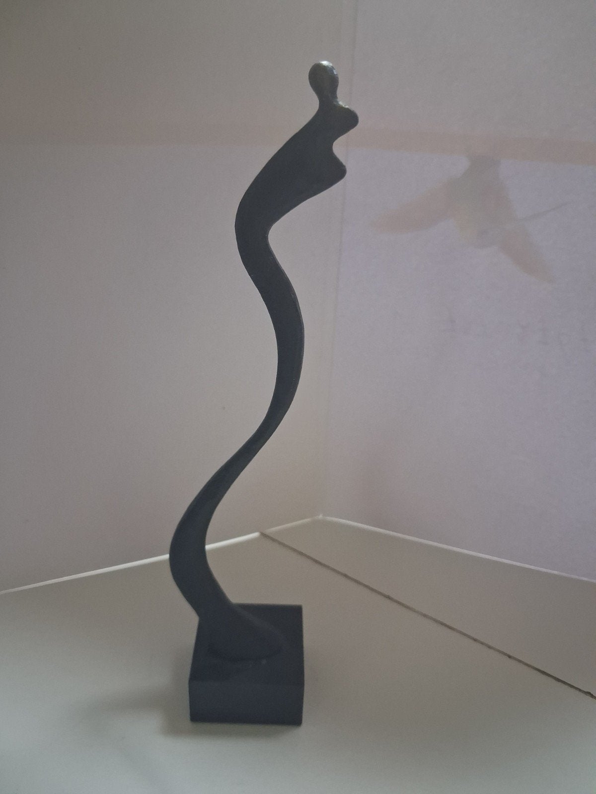 Abstract sculptuur van Bros- Corry Ammerlaan, Ophalen of Verzenden, Op sokkel, Beeld, Abstract