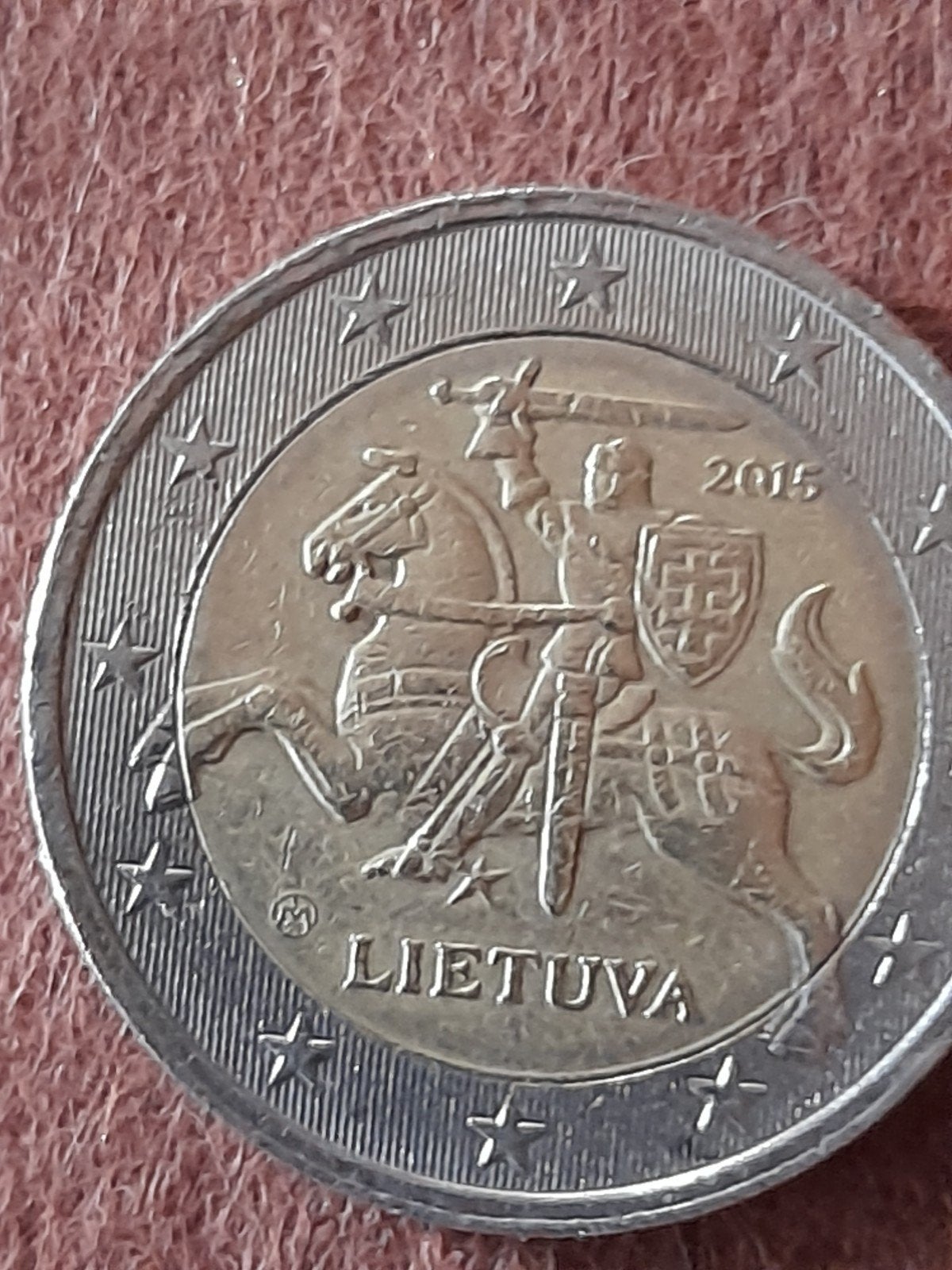 Euromunt Luthuana 2015, Ophalen of Verzenden