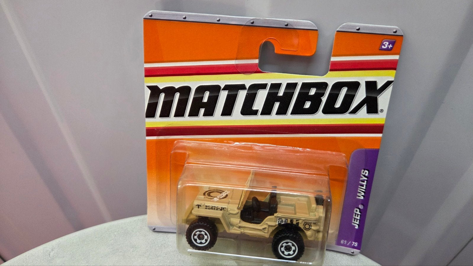 Matchbox Jeep Willys 61/75 - Nieuw in verpakking, Hobby en Vrije tijd, Ophalen of Verzenden, Nieuw, Auto