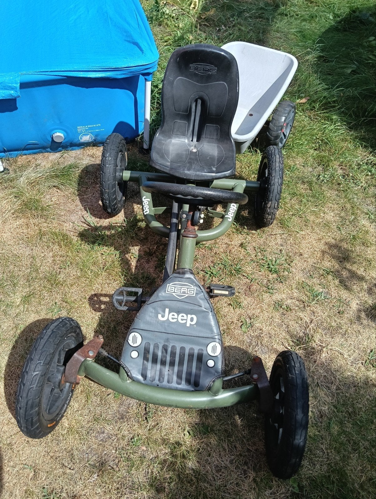 Berg Buddy Jeep skelter met aanhanger, Ophalen, Gebruikt, Trapvoertuig