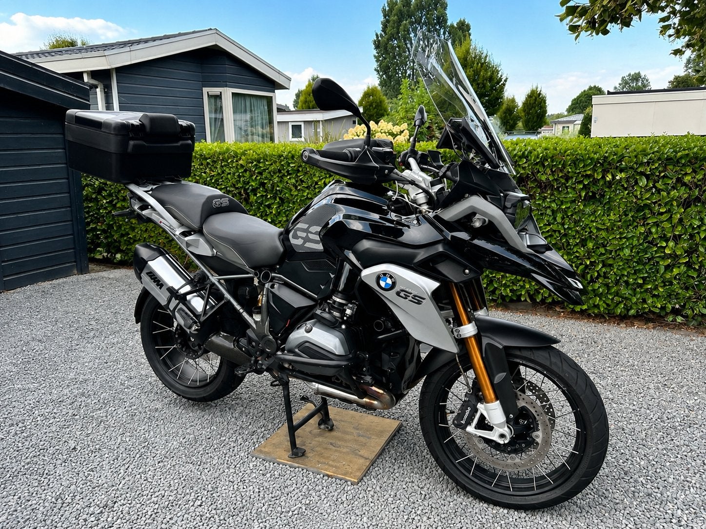 BMW R1200GS TRIPLE BLACK nieuwstaat!, Particulier, Toermotor